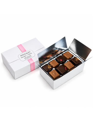 Ballotin chocolats noir assortis