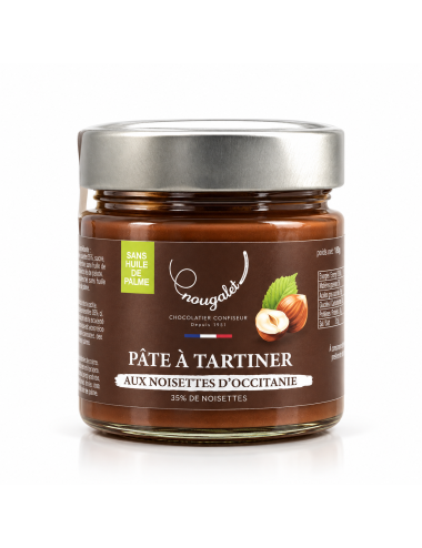 Pâte à tartiner aux noisettes d'Occitanie