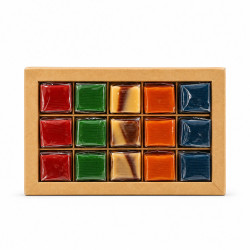 Étui kraft caramels fruits découverte