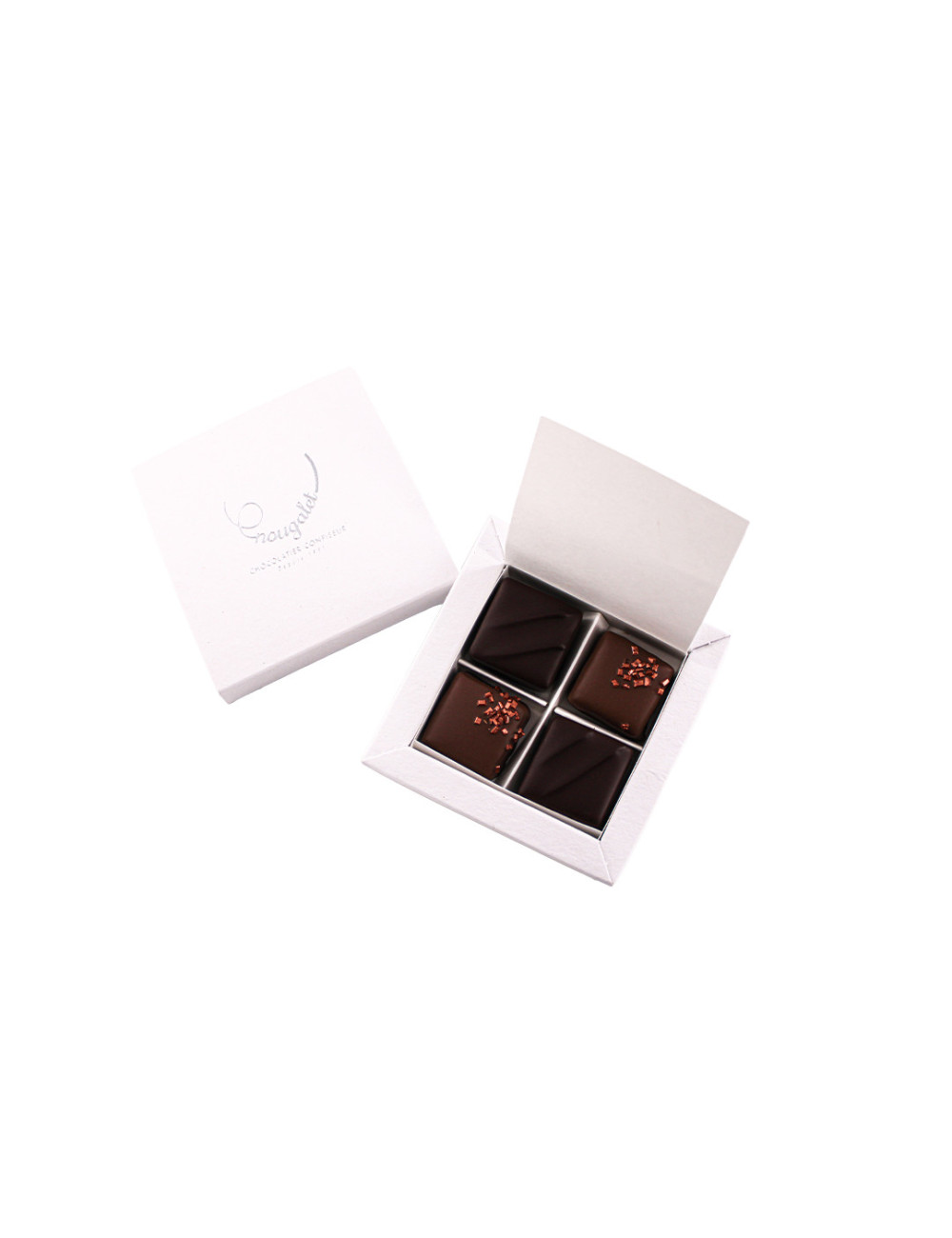 Étui fourreau 4 chocolats