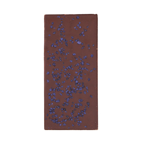 Tablette noir Pétales de violette