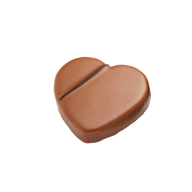Coeur praliné lait